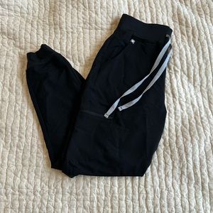 ***FIGS High waisted black Zamora jogger